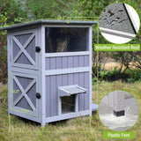 Casa para gatos GUTINNEEN refugio exterior impermeable modelo