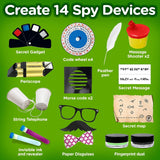 Kit espía explora 15 misiones y crea 14 dispositivos