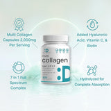 Píldoras de colágeno múltiple con ácido hialurónico vitamina