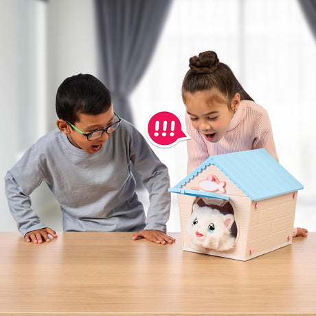 Little Live Pets Gatito Interactivo con Casa y Sonidos