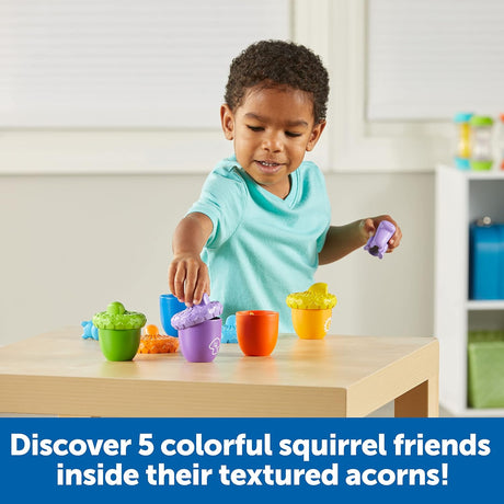 Sorpresas de Ardillas, Learning Resources, 15 Piezas, 18+ Meses