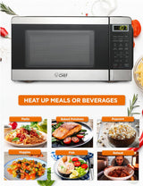 Microondas Comercial Chef 0.7 pies cúbicos, 700W, 10 niveles