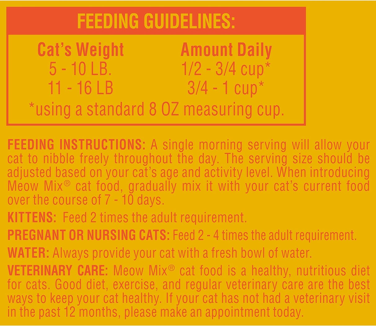 Meow Mix - Comida seca para gatos, Original
