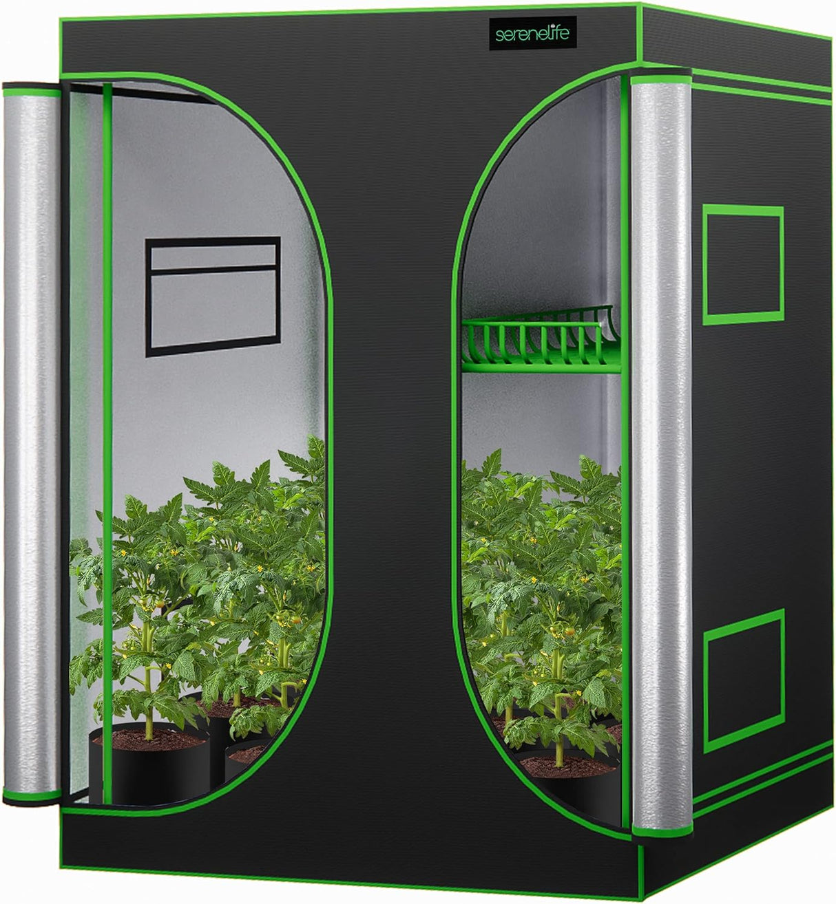 Tienda de campaña de cultivo hidropónico ligera SereneLife