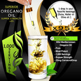 Aceite de Orégano Puro y Potente  Extracto Mediterráneo