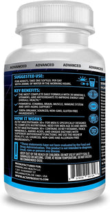 ACTIF Multivitamínico orgánico para hombres 90 unidades