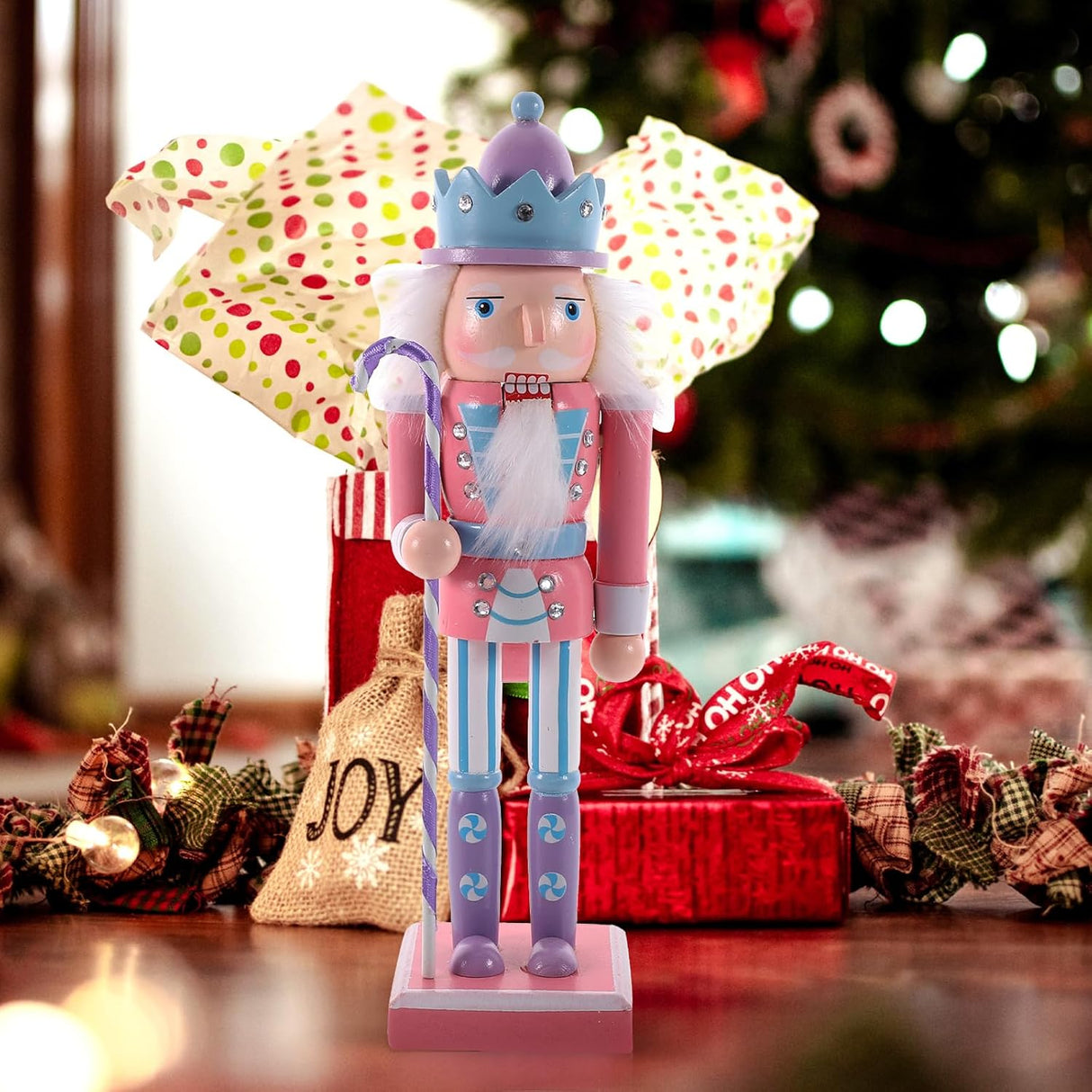 Soldado de Nochebuena de Madera, Adorno Navideño, Modelo 2023