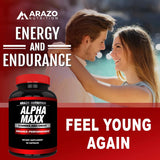 Suplemento Nutrition Alphamaxx  Ginseng Muira Puama Tribulus