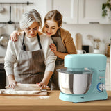 Mezclador de pie 3 en 1 10 velocidades 660W 6QT Tilt-Head