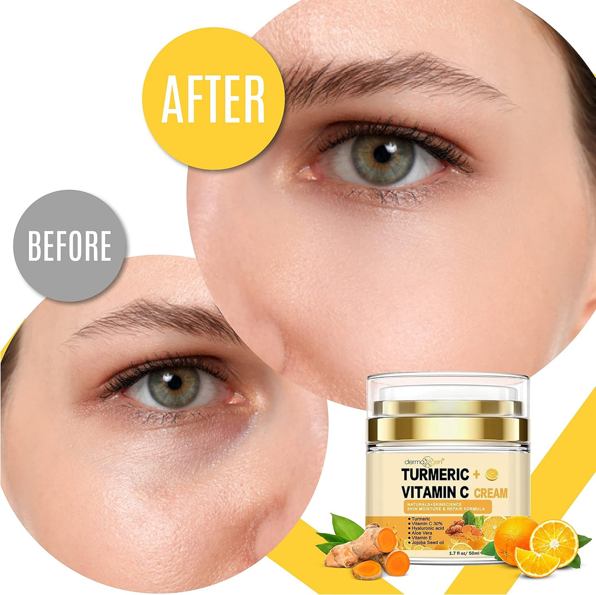 Crema de cúrcuma + 30% vitamina C DERMAXGEN