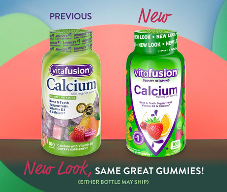 Suplementos Alimenticios Calcio vitafusion