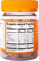 Energy Gummies, Caffeine Plant-Based, 1125mg, 15ct