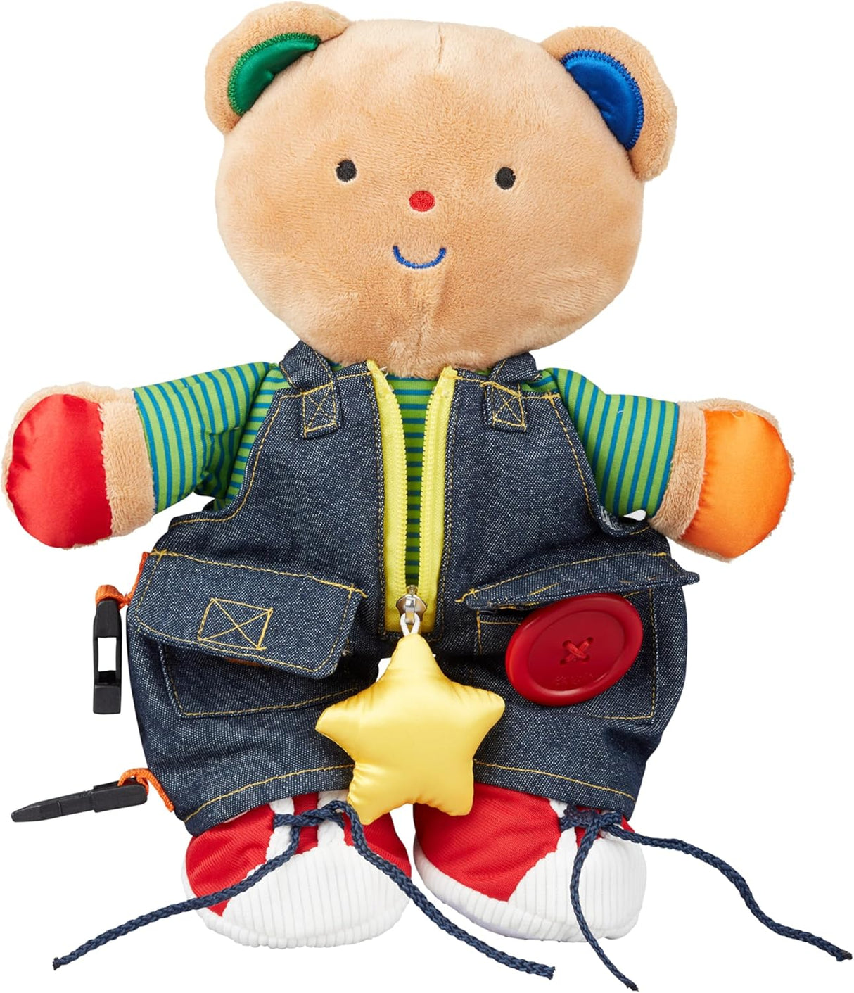 Osito de Peluche Educativo - Melissa & Doug - Jugar con Cierre