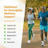 Sandhu Vitamina D3 K2 Magnesio 5000 IU 120 Cápsulas