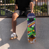 Skateboard de 31 pulgadas, deck de arce de 9 capas, modelo XYZ
