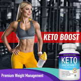 Suplemento Keto Boost - Píldoras para Cetosis, Energía y Enfoque