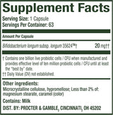 Suplementos Alimenticios Probiótico