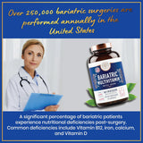 Multivitamínico Bariátrico con Hierro - 45mg - 30 Cápsulas