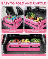 Organizador de Maletero HIRALIY 4 en 1 con Cooler Fugas