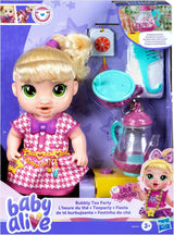BabyAlive Bubbly Tea Party LaLa GooGoo Doll con Accesorios, 11 Pulgadas