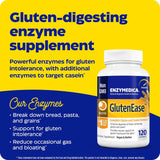 Suplemento Enzymedica Glutenease Cápsulas  120 und