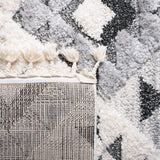 Alfombra Shag Marroquí con Flecos, Diseño Boho, Modelo MTS688F