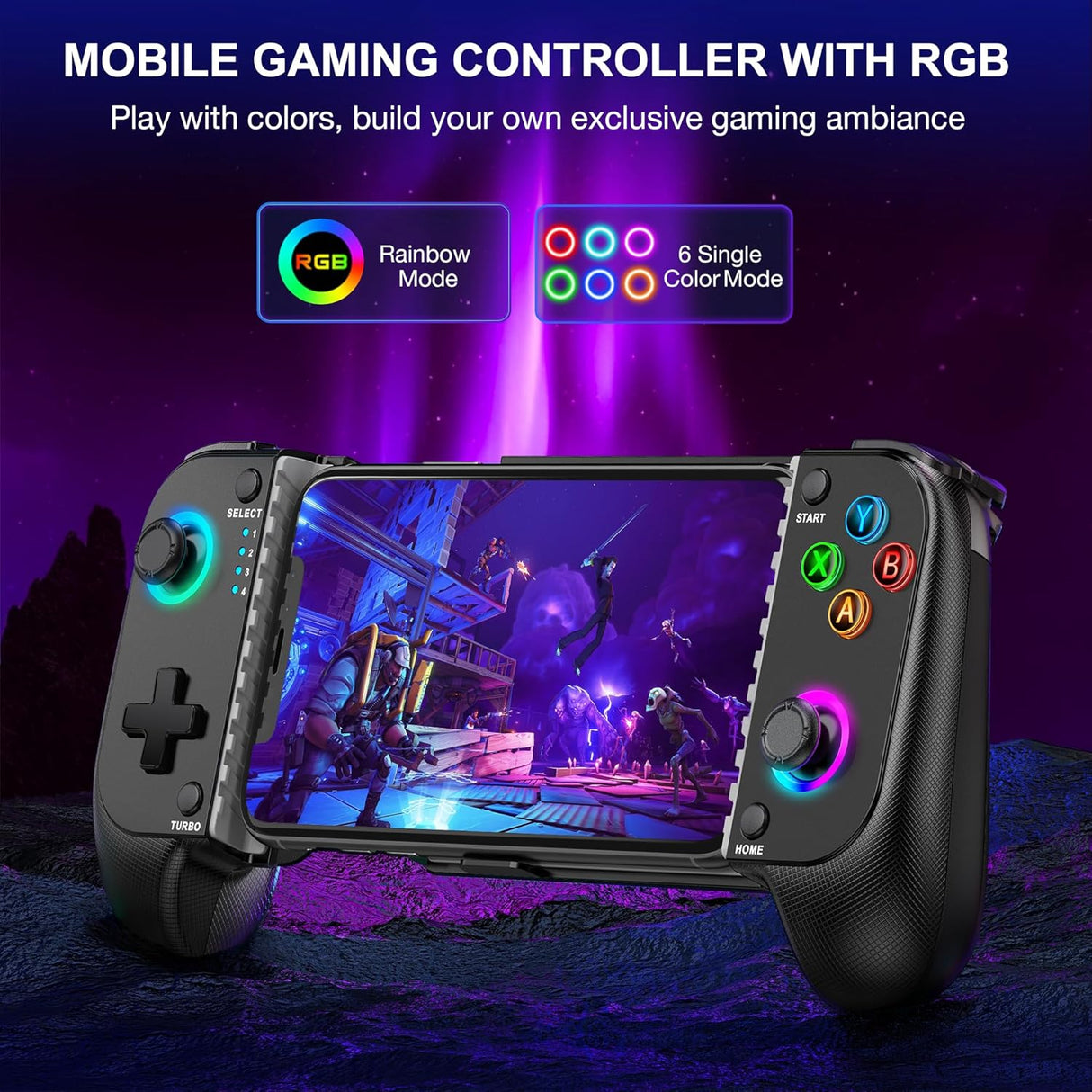 Controlador Inalámbrico para iPhone/Android con Joystick Hall