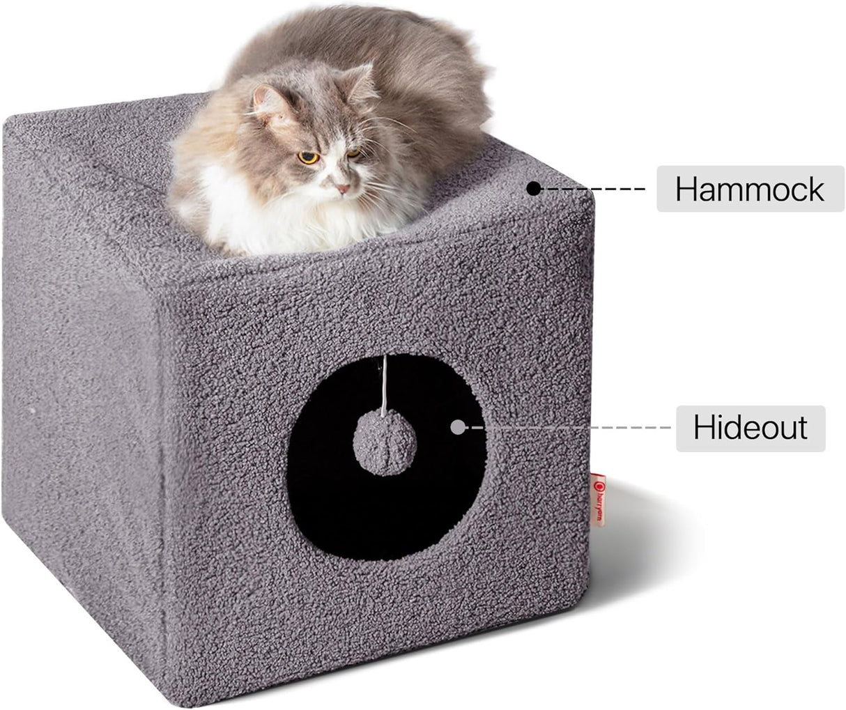 Casa para Gatos de Interior - Marca X, Espacio Seguro, Modelo Y