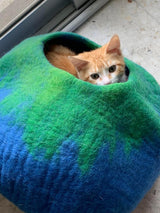 Cueva de Gato Premium Woolygon – 100% Lana Merino Ecológica