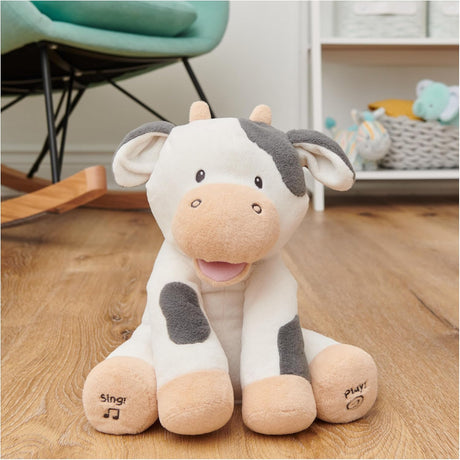 Juguete sensorial animado de peluche que canta 12 pulgadas