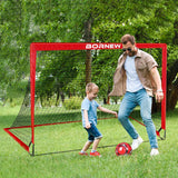 2 porterias de futbol plegables, con bolso para trasladar