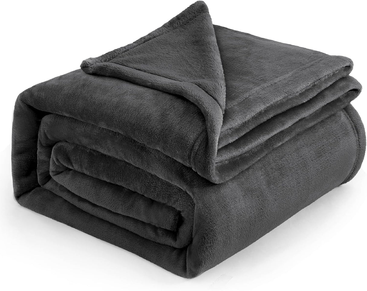 Manta suave Bedsure, ligera y de lujo, 90x90 pulgadas
