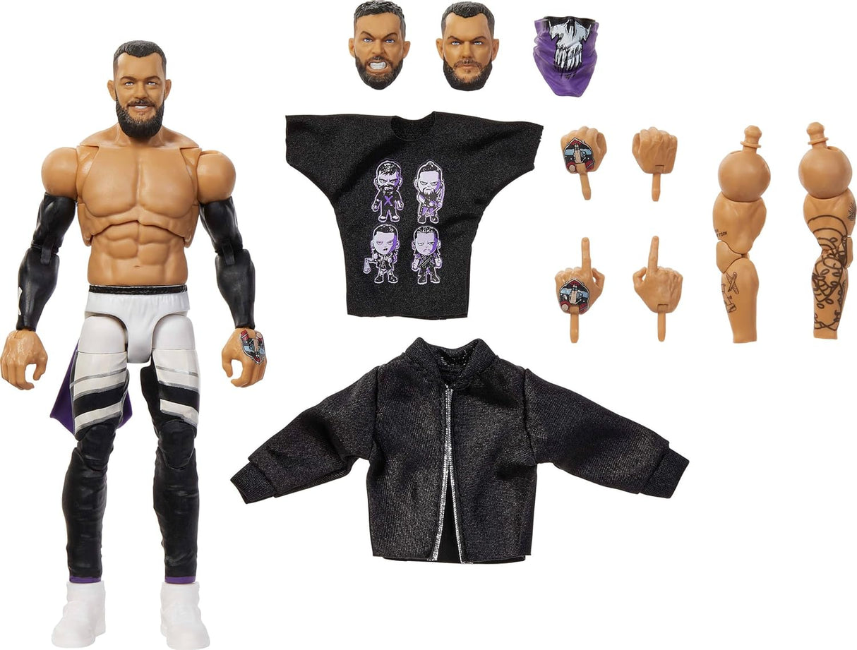 Figura de Acción Ultimate WWE, Mattel, Finn Balor, 30 Puntos Art.