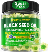Gummies de Semilla de Nigella NEVISS, Colágeno y Biotina 500mg