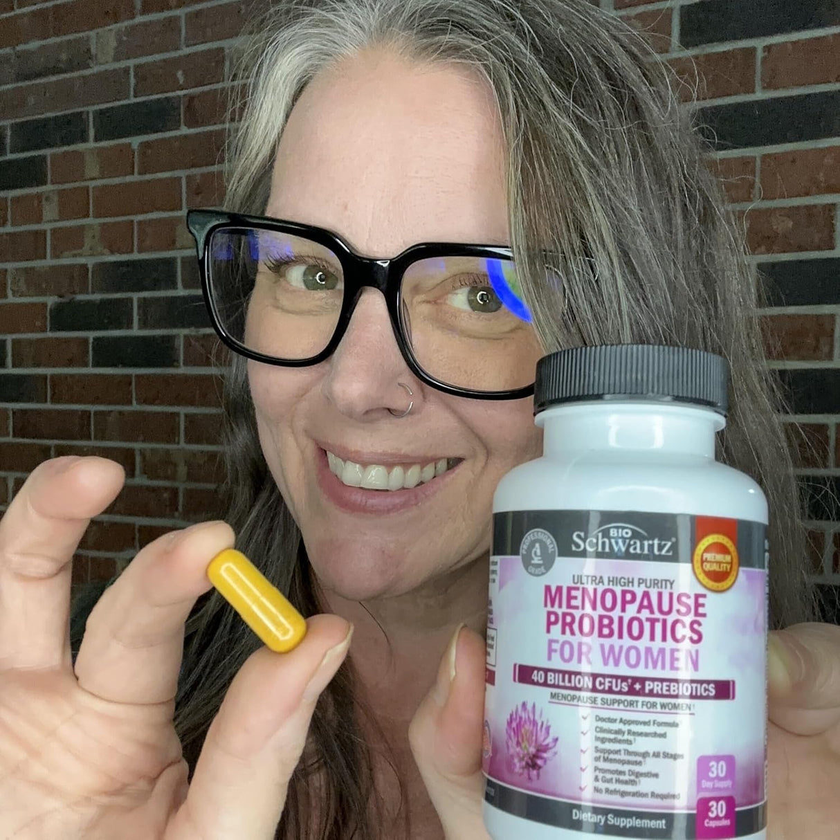 Probióticos de apoyo para la menopausia para mujeres