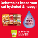 Delectables Bisque Lickable Gato, Variedad 12 Cuentos