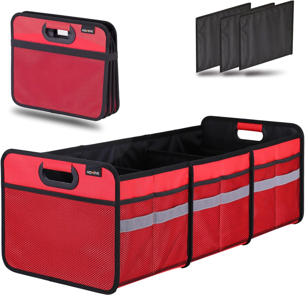 Organizador de Maletero Homeve, Pockets y 3 Compartimentos
