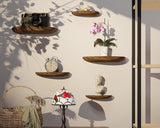 Estantes Flotantes de Madera Sólida | Elegantes y Funcionales