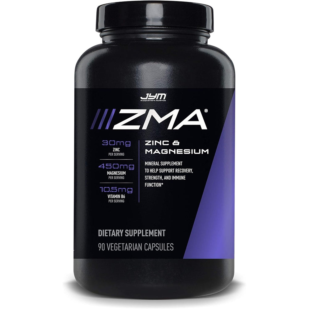 Suplemento ZMA JYM zinc de magnesio 90 cáp  vegetarianas