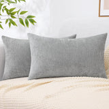 Fundas de Cojines Decorativos 12x20 decorUhome, Set de 2