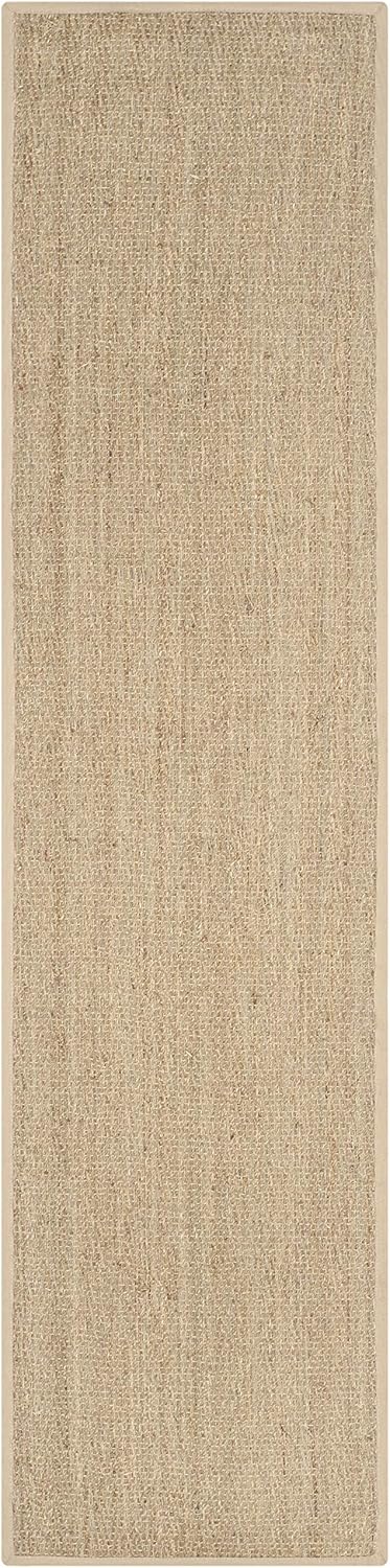 Runner de fibra natural Safavieh, diseño herringbone, NF115A
