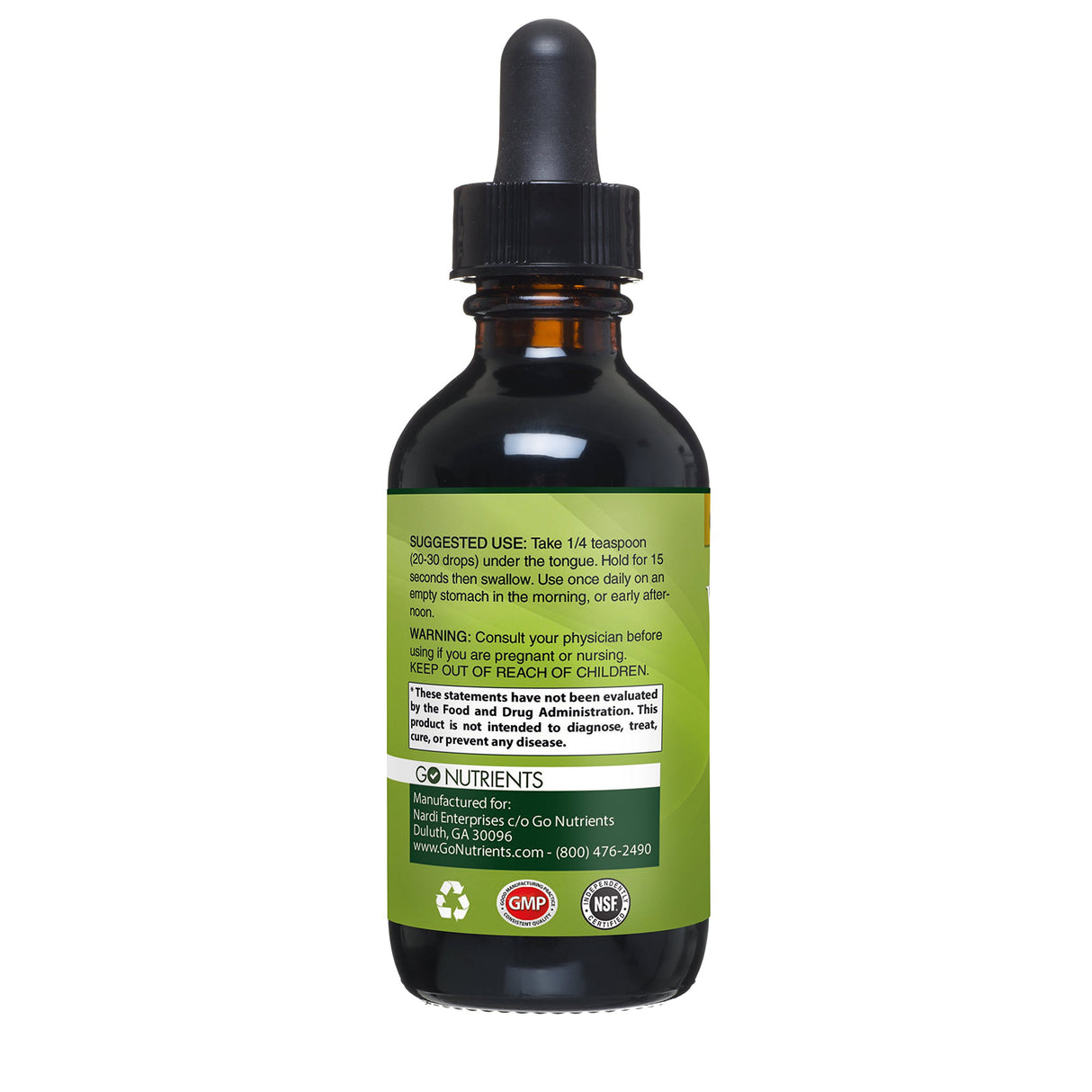 Gotas líquidas sublinguales de vitamina B12