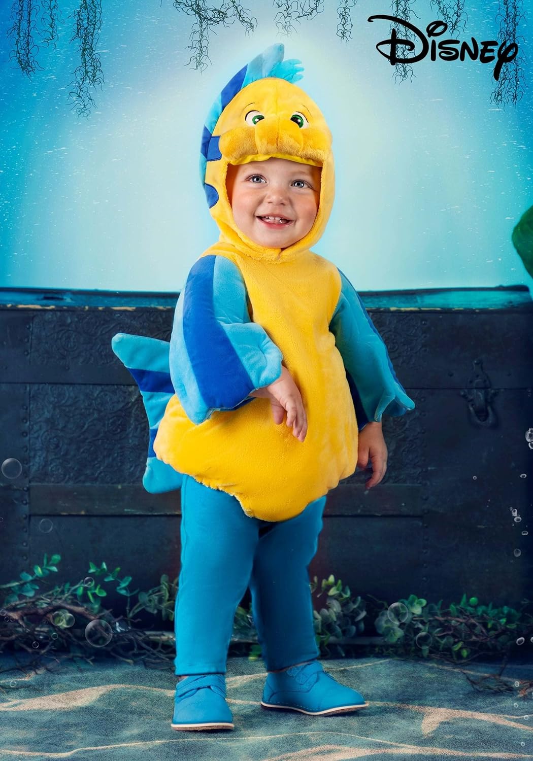 Disfraz de bebé Flounder de Disney, Halloween y fiestas temáticas