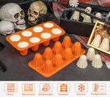Molde de Silicona Fantasma Kamehame, 2 Pack, Halloween