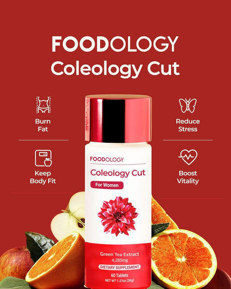 Suplemento FOODOLOGY Coleology Cut Extracto de té verde