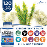 Suplemento natural con aceite de semilla negra y jengibre 1 Pack