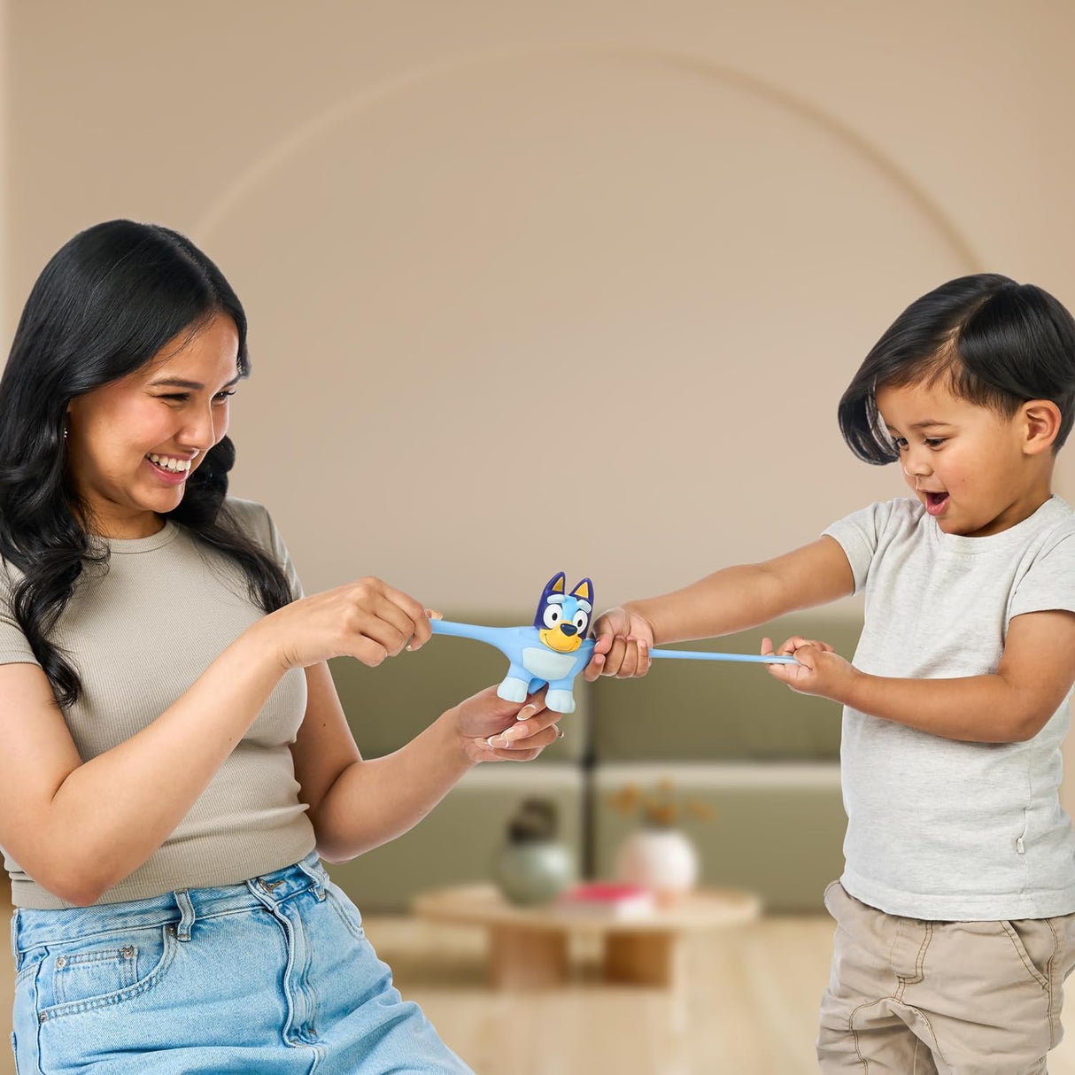 Figurita Stretchy de Bluey | Juguete Super Stretchy | Modelo 3X