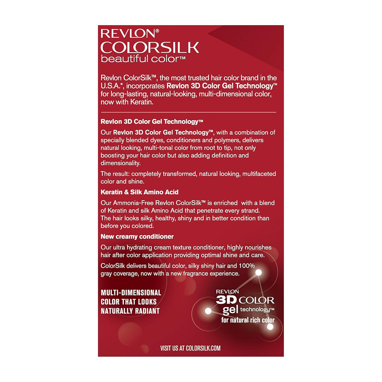 Tinte permanente para el cabello marrón caoba oscuro 32