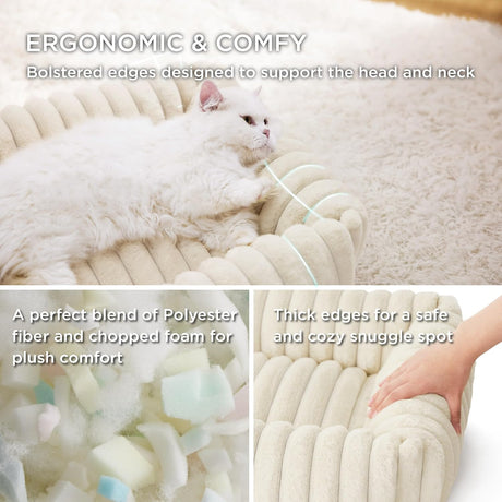Cama para perros pequeños Bedsure, ortopédica, 20x19x6 pulgadas