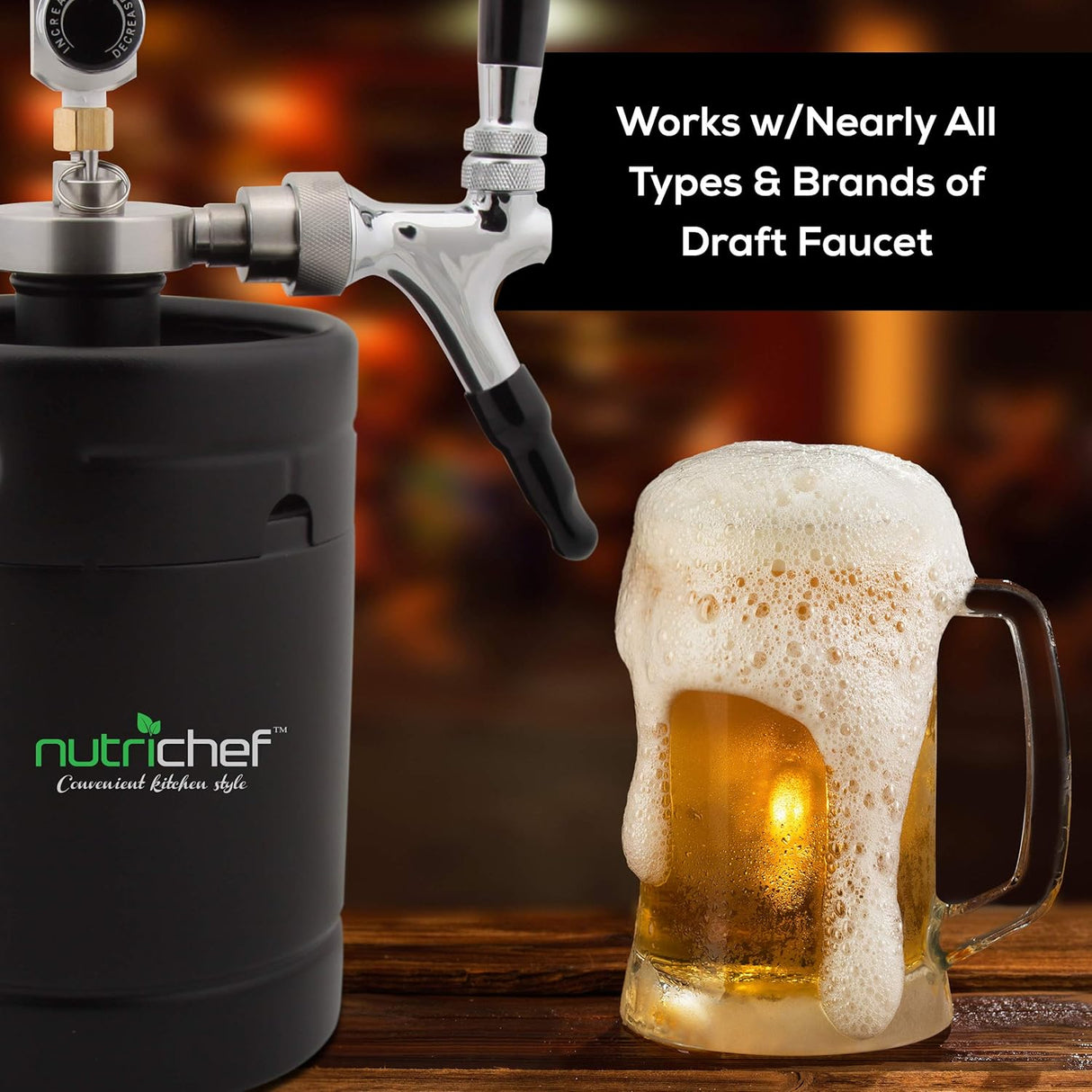 Tapones de Goma para Grifo de Cerveza NUTRICHEF PRTPKBRTP450